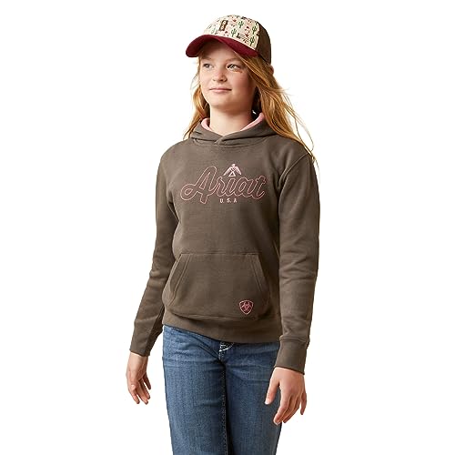 Image of ARIAT Girls's Thunderbird Sweatshirt - Banyan Bark, X-Small