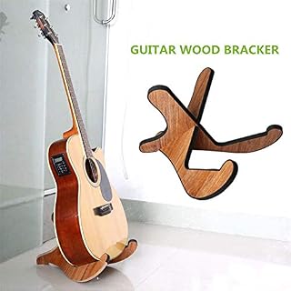 COUYY Stand de Guitare Acoustique, Plis métalliques Stands électriques et cintres Bass Stand de Guitare Unique Classique… – Image 4