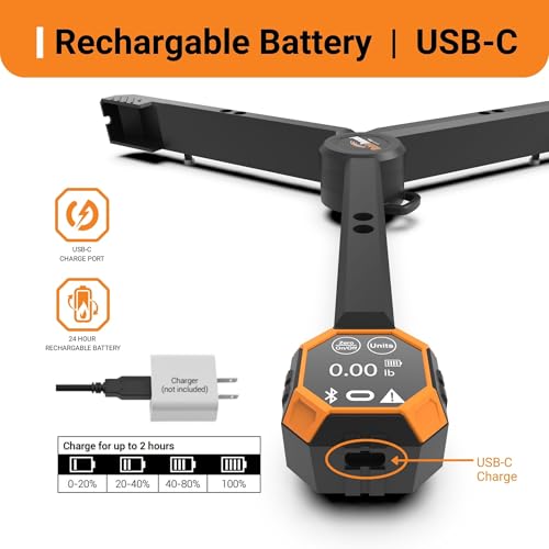 Báscula digital portátil móvil xScale 100 lbs miniatura 3