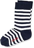 Calcetines con rayas de suave algodón que no aprietan; para recién nacido, prematuro o lactante; 1 par de calcetines marca FALKE.