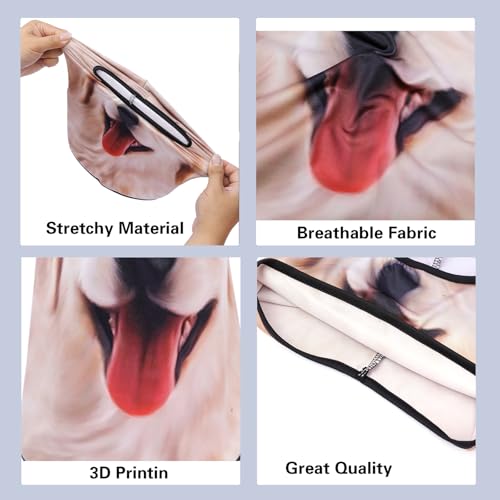 Image of Balaclava Mask 3D Print Full Face Mask Cooling Neck Gaiter Sun Protection Face Cover Mask Windproof Ski Mask