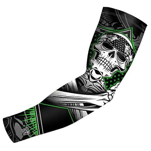 DEHAHA Moisture Wicking UPF 50 Arm Warmers for Gardening Fishing,Adult Small/Med