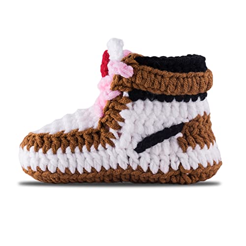 Image of Diaper Book Club Baby Sneakers Crochet Hypebeast Shoes for Toddler Sneakerheads, Soft Booties for Boys & Girls, Designer Kids Fashion, Breathable & Comfortable Children's Kicks