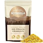 Sevenhills Wholefoods Organic Spanish Bee Pollen Granules 200g, Raw, Ethically Harvested