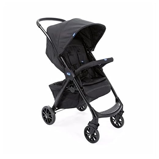 Carrinho de bebê Chiccco Kwuik One Iron, Chicco, Preto