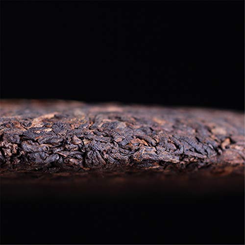 357g (0.787LB Tea Pu'er Tea Ripe Old Tea Puer Yunnan Purple Yunnan Tong Qing Hao Tea Pu'er Tea Black Horked Pu-erh Tea Pu Erh Tea Chinese Tea Healthy Puerh Tea Red Tea Green Good Good Shu Cha - Imagen 6