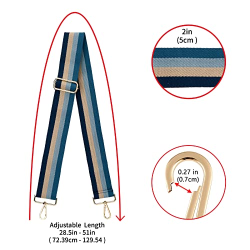 Image of ZOOEASS Wide Shoulder Strap Adjustable Replacement Belt Crossbody Canvas Bag Handbag