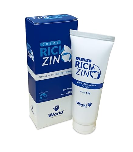World Veterinaria, Pomada Antisséptica E Cicatrizante Ricizin 60g - World Vet