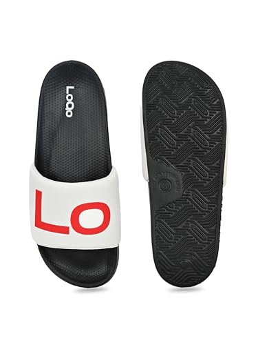 Image of LOQO Men's Marbella White Comfort Sliders
