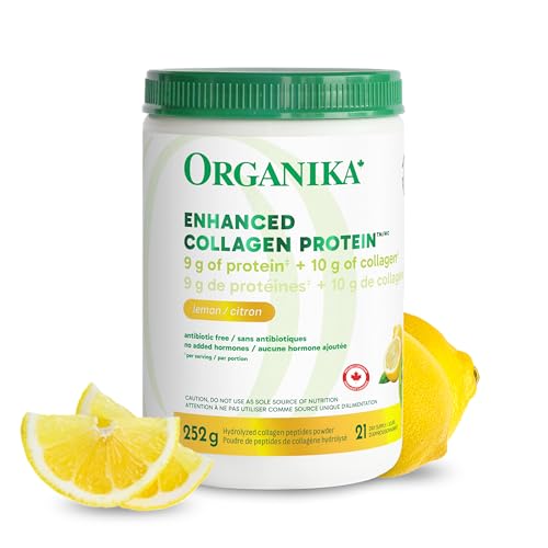 Organika Canadian-Made Enhanced Collagen Protein...
