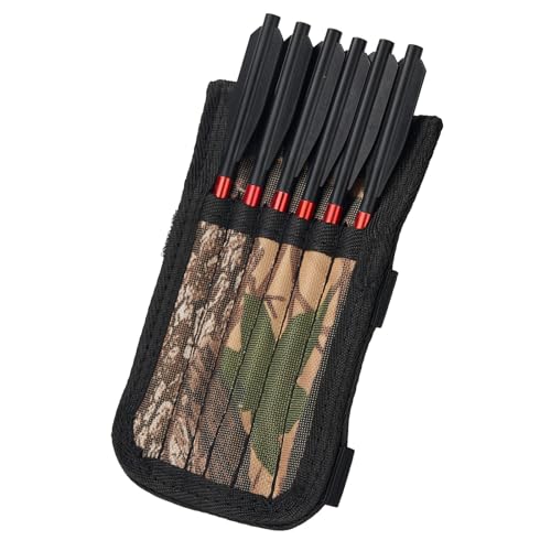 PASNMKvn Portable Short Arrows Bag 6/12 Hole Arrows Bag Hunting Arrows Pouches Replacement Waterproofs Arrows Quivers Bolts Holder