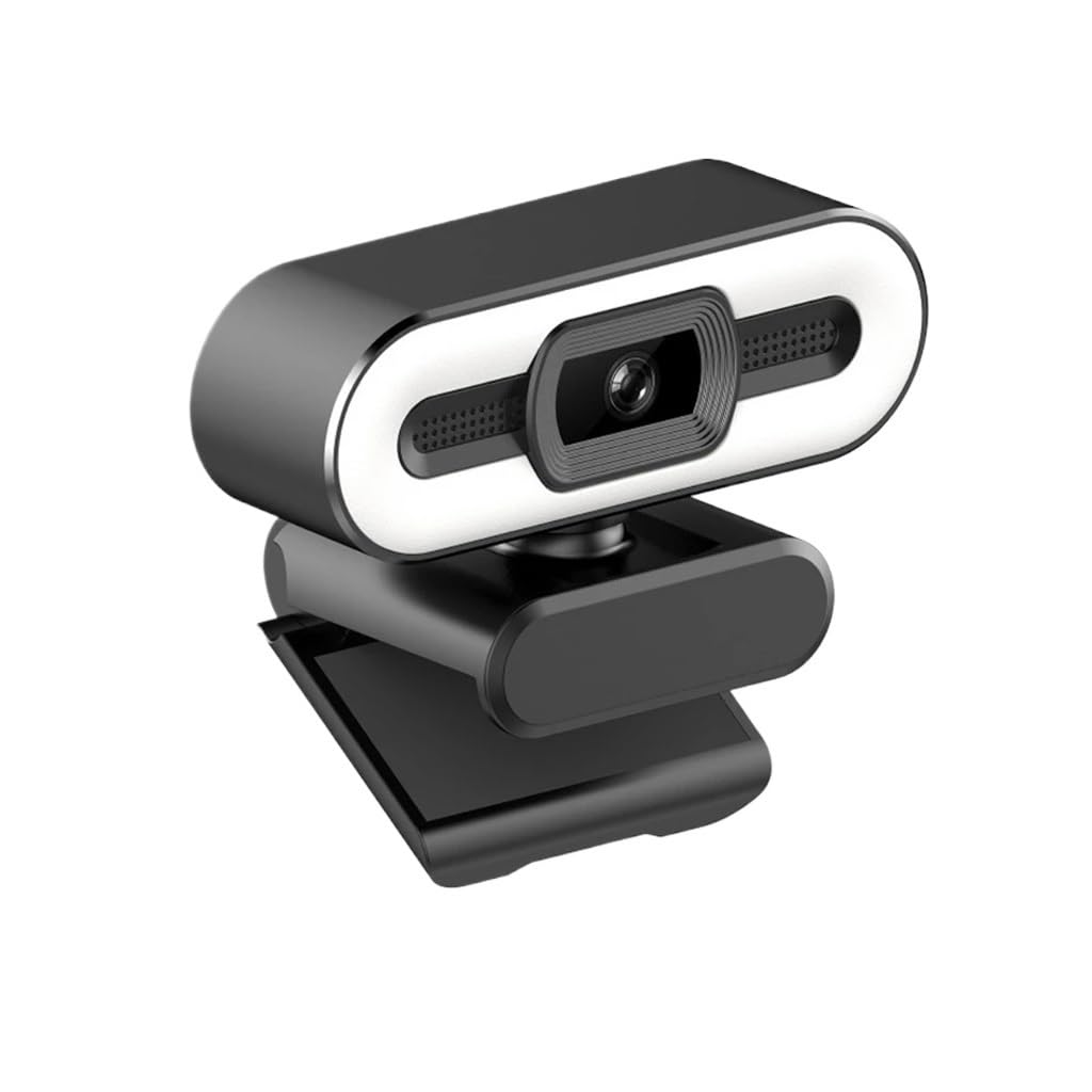Webcam Fill Light Web Camera with Microphone Live Broadcast Computer PC Cam-picture-16