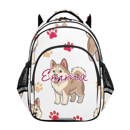 Sac à dos d'école personnalisé Husky, le cadeau de rentrée idéal pour enfant