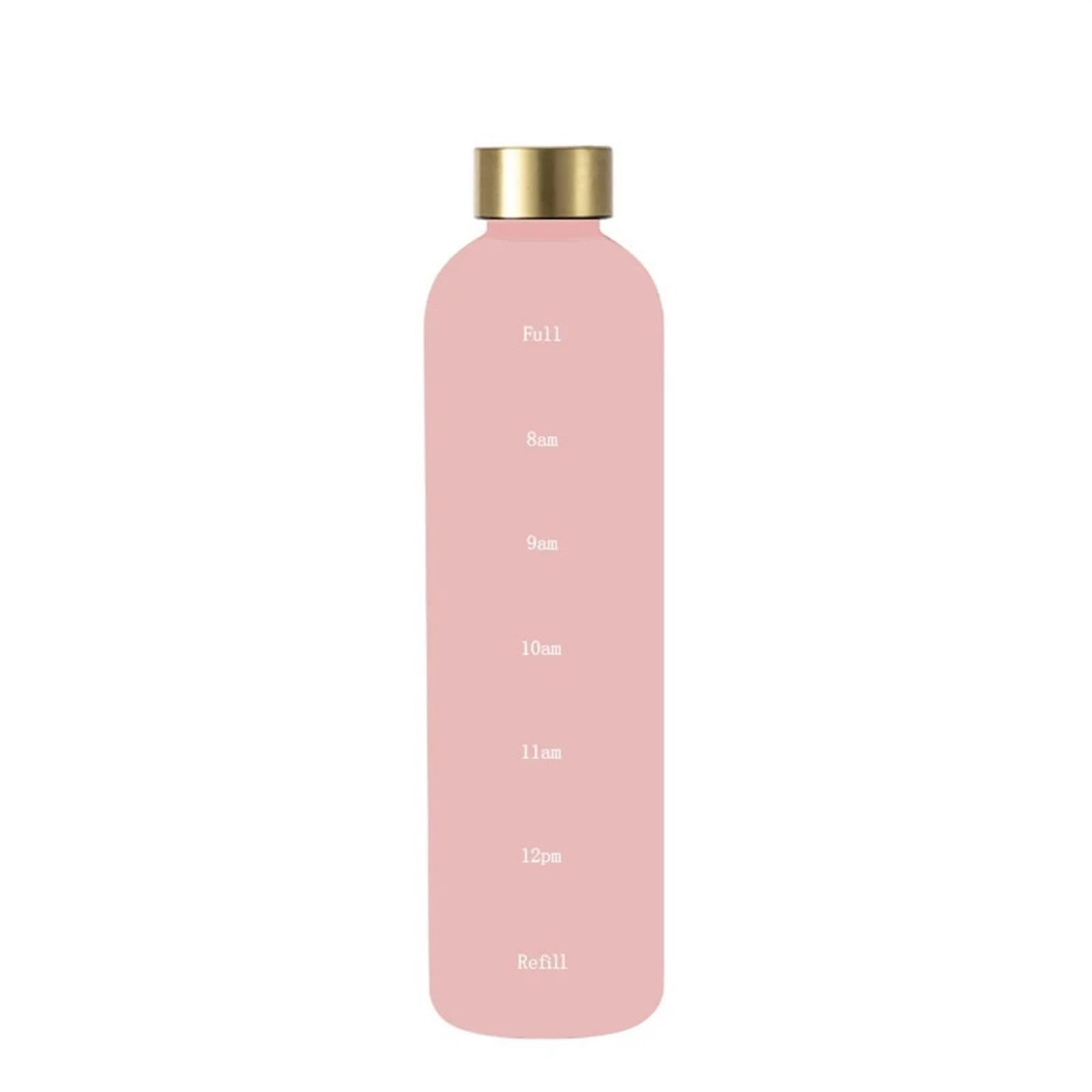 QuxetlRyz Sports Water Bottle 1L Portoble Large Capacity Sports Water Bottle Drinking For Outdoor Travel(Pink-1)