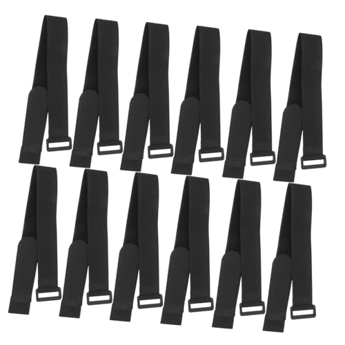 VINTORKY 12個ヨガマット用調節可能スト 軽量ナイロン製 収納 持ち運びに 柔