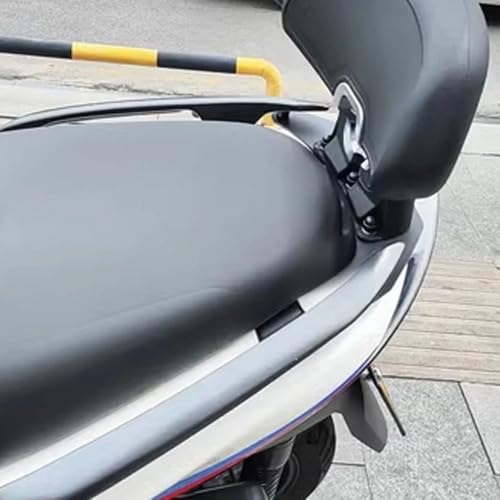 Dossier passager moto 350E avec support de contre-pointe robuste