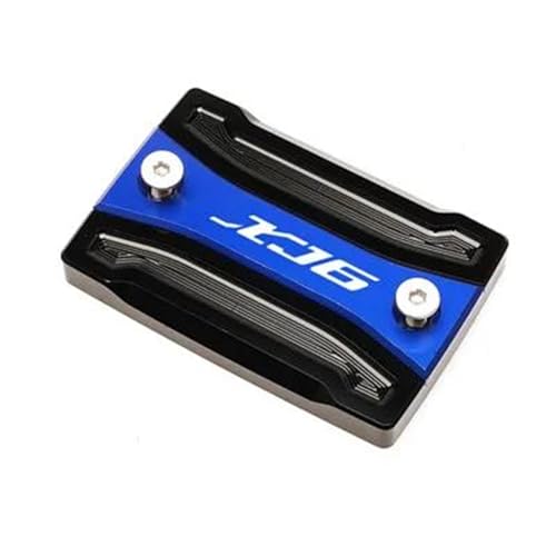 Tapa de líquido de frenos XJ6F con protección hermética delantera y trasera FBC Blue
