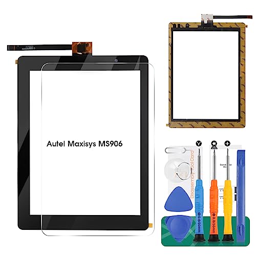 Écran tactile AUTEL MaxiSYS MS906 cassé : vitre de réparation