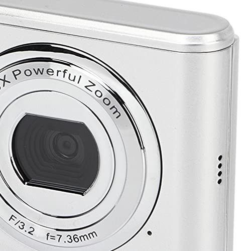 Digital Camera, Lightweight 48Mp Automatic Focusing Pocket Camera 2.4 Inch Ips Display Prevents Shaking For Photography For Adults (Space Silver) #TOP7