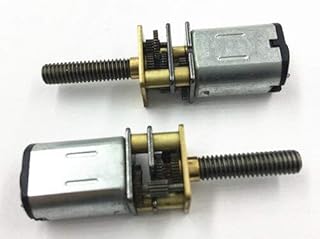 ItsHaha DC Motor Screw Thread Out-Of-Shaft N20 DC Gear Motor 6V 500Rpm