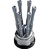 Nanch Precision Screwdriver Set for Electronics, 6 Piece Professional Watch Screwdriver Set with High End Rotatable Stand,Repair Tool Kit for Smartphone,iPhone, iPad,Jewelers,Watches,Eyeglasses