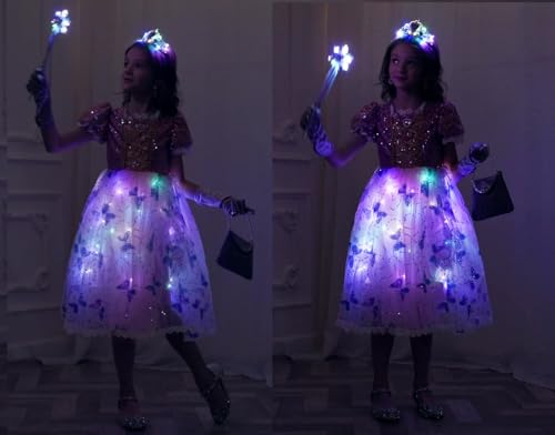 Disfraz de Princesa de Nieve para Niñas de 5-6 años miniatura 2