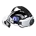NexiGo S32 Sangle de Tête avec Batterie pour Oculus Quest 2, Accessoires de Remplacement Elite Strap avec Batterie 5300 mAh, Support de Confort Amélioré, Réduit la PPression du Visage et de la Tête