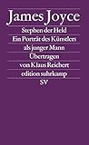 Werkausgabe in sechs Bänden in der edition suhrkamp: Band 2: Stephen der Held. Ein Porträt des Künstlers als junger Mann - James Joyce Übersetzer: Klaus Reichert 