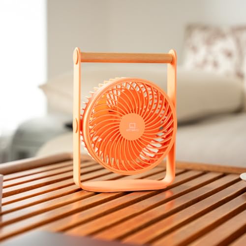Ventilateur de bureau Gingko Lyra portable rechargeable USB
