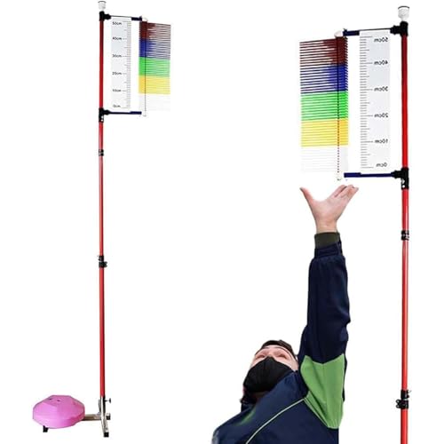 Outil de mesure de saut vertical précis avec tiges amovibles de test
