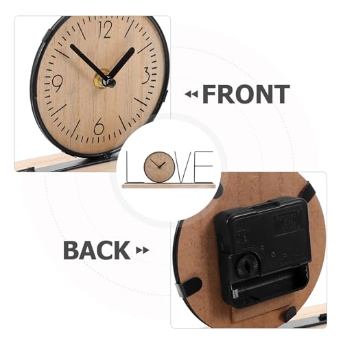 Reloj de escritorio clásico para decorar tu mesita de noche o estudio 4