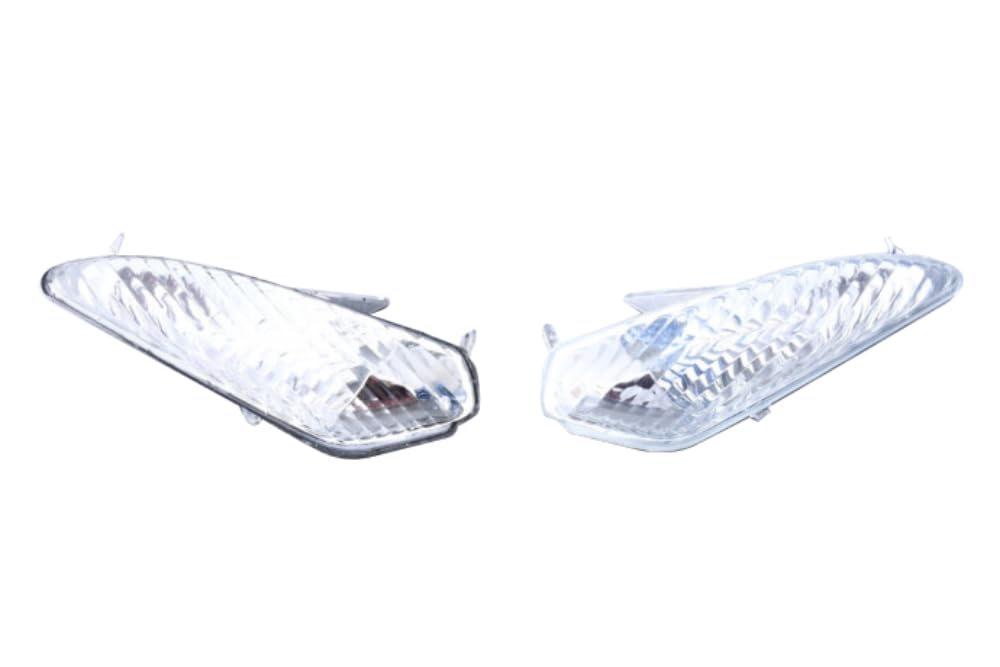 aVDB-moto Pareja Intermitentes Delanteros Compatible con BMW R1200RT / SE 2005-2009, R900 RT 2005-2013 (Blanc Claros)