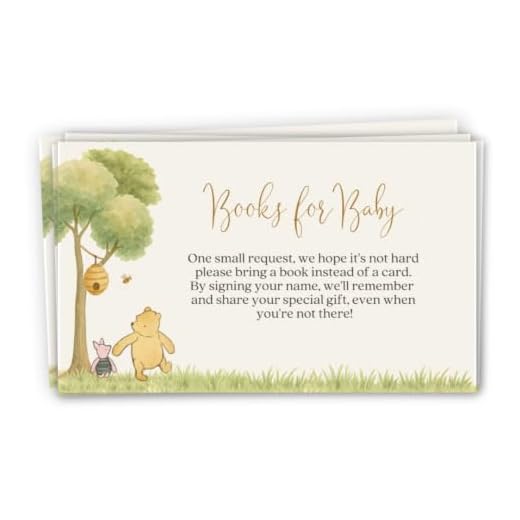 Winnie the Pooh Baby Shower Diaper Raffle Ticket Diaper Wipes Raffle Ticket Insert Request Prize Pooh Bear Piglet Cute Cartoon Vintage Nostalgic Unisex Gender Neutral Printed Cards (50 Count)