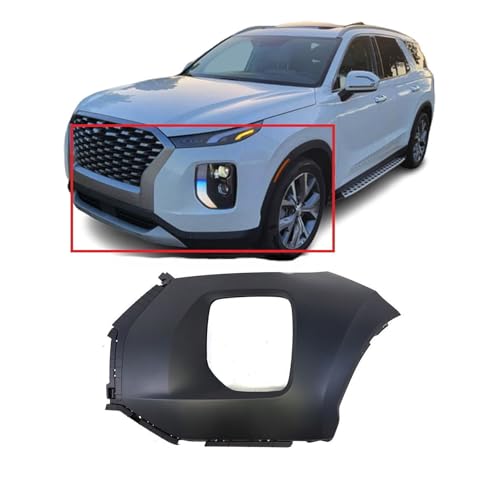 Image of FitParts Compatible with Hyundai Palisade 2020-2022 Front Left Bumper Cover
