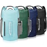 ENONEO Bolsa Estanca Impermeable 20L Dry Bag Ligeras Bolsas Secas Impermeables Mochila Estanca con Correa Ajustable, Portátil Bolsa Seca Estanca para Kayak Natación Pesca Rafting Acampar Viaje