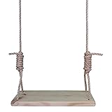 22 Inch Southern Pine 4 Hole Tree Swing - Wooden Swings Rope Kids Adult Outdoor Indoor Patio Pine.