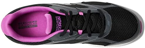 Skechers Women's GO Run CONSISTENT-ANAHITA Sneaker, Black/Purple, 9 | Image 1