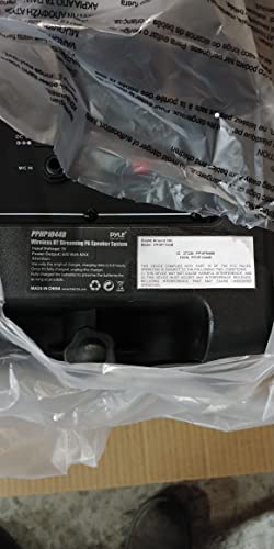 Portable Bluetooth Pa Speaker System - 600W Bluetooth Speaker Portable Pa System W/ Rechargeable Battery 1/4" Microphone In, Party Lights, Mp3/Usb Sd Card Reader, Rolling Wheels - Pyle Pphp1044B #TOP6