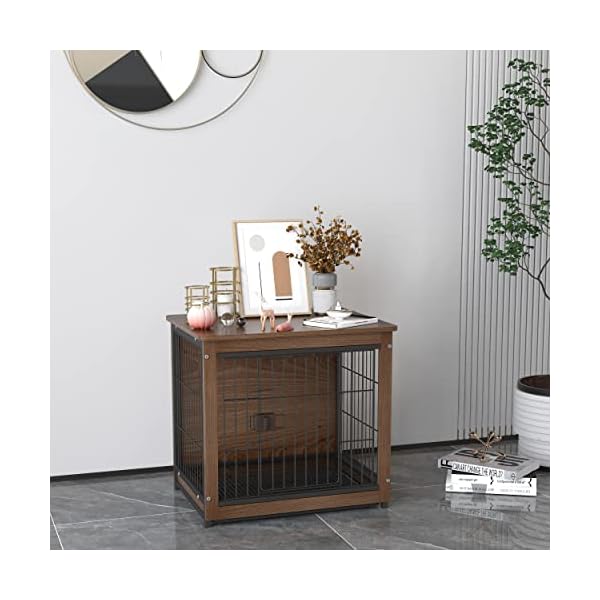 Indoor Dog House with Removable Tray
