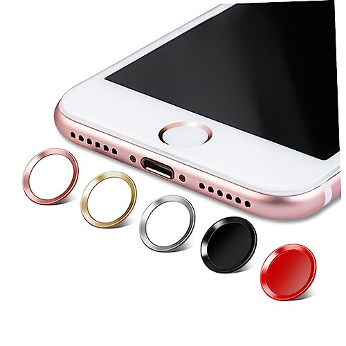 Veemoon adesivo de botão home universal metal chave adesivos de telefone luvas brancas - Adesivo bot