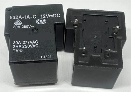 Relé de 4 pines T90-1A-4P con aislamiento térmico para alta estabilidad en 48V