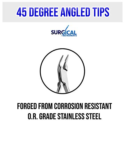 Surgicalonline Blumenthal Bone Rongeur 45 Degree 6 Inch Surgical Dental Instruments #TOP4