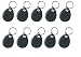 RFID Card 125Khz 10 pcs Wiegand 26 bit Proximity Keyfobs Compatible with 1326 H10301 Format Reader & Re-writale on FissaiD Proximity Card Writer (10pcs - 26bit fobs)