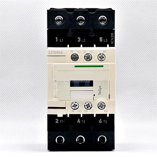 Contacteur de puissance LC1D50AM7C 50A bobine 220V avec contacts 1NO 1NC