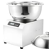 lealovengzh Gewerbliche Spiral-Teigknetmaschine,8Kg/17,6 Lbs,1800W,1400U/Min,Elektrischer Spiralkneter Mit Doppelter Rotation,Hochleistungs-Teigmaschine FüR BäCkereien,Brot,Bagels, Pizza,TeigböDen