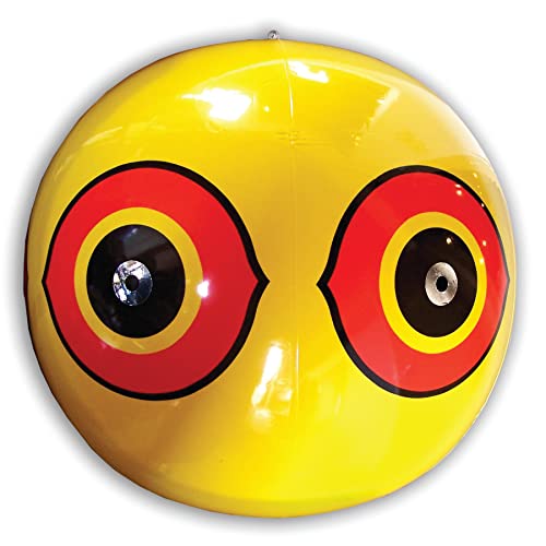 Bird-X Scare-Eye® Bird Repellent Predator Eyes Balloon, Yellow