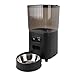 Pongnas Smart Pet Food Dispenser, Automatic Cat Feeders with Camera Interactive Voice Timed Quantitative Feeding, Remote Video Pet Feeder, Enhance Bond with Your Pet, Schedule Meals,