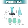 LEIQI Foldable Piping Bag Set Includes Assorted Decorating Tips for Portable Baking Accessories and Easy Maintenance #5