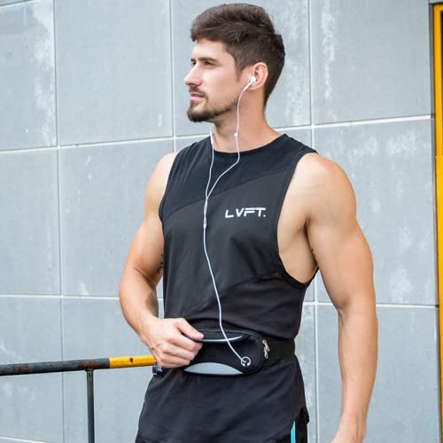 Pochete porta Celular Neoprene Slim, Exercícios, Academia, corrida, pochete esportiva, ombro, doleir