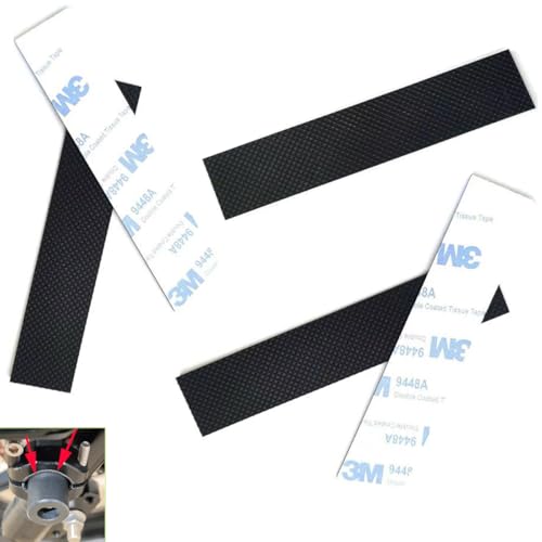 YehVeh 5 Pack Light Bar Mounting Rubber Inserts Non Slip Adhesive Bar Tube Mount Bracket Bushings Protector for Motorcycle Spotlight LED Horizontal Bar Clamp Mounting Kit Fog Driving Lights ATV UTV